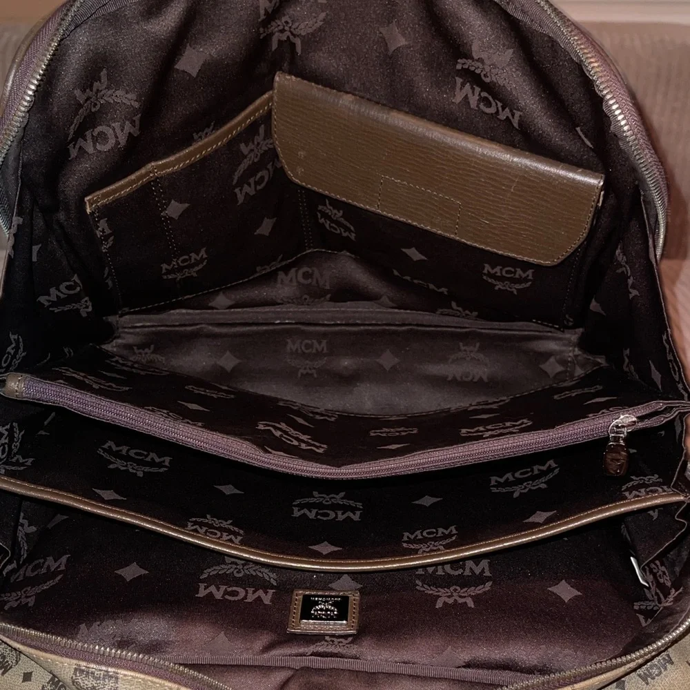 MCM Visetos 2Way Briefcase